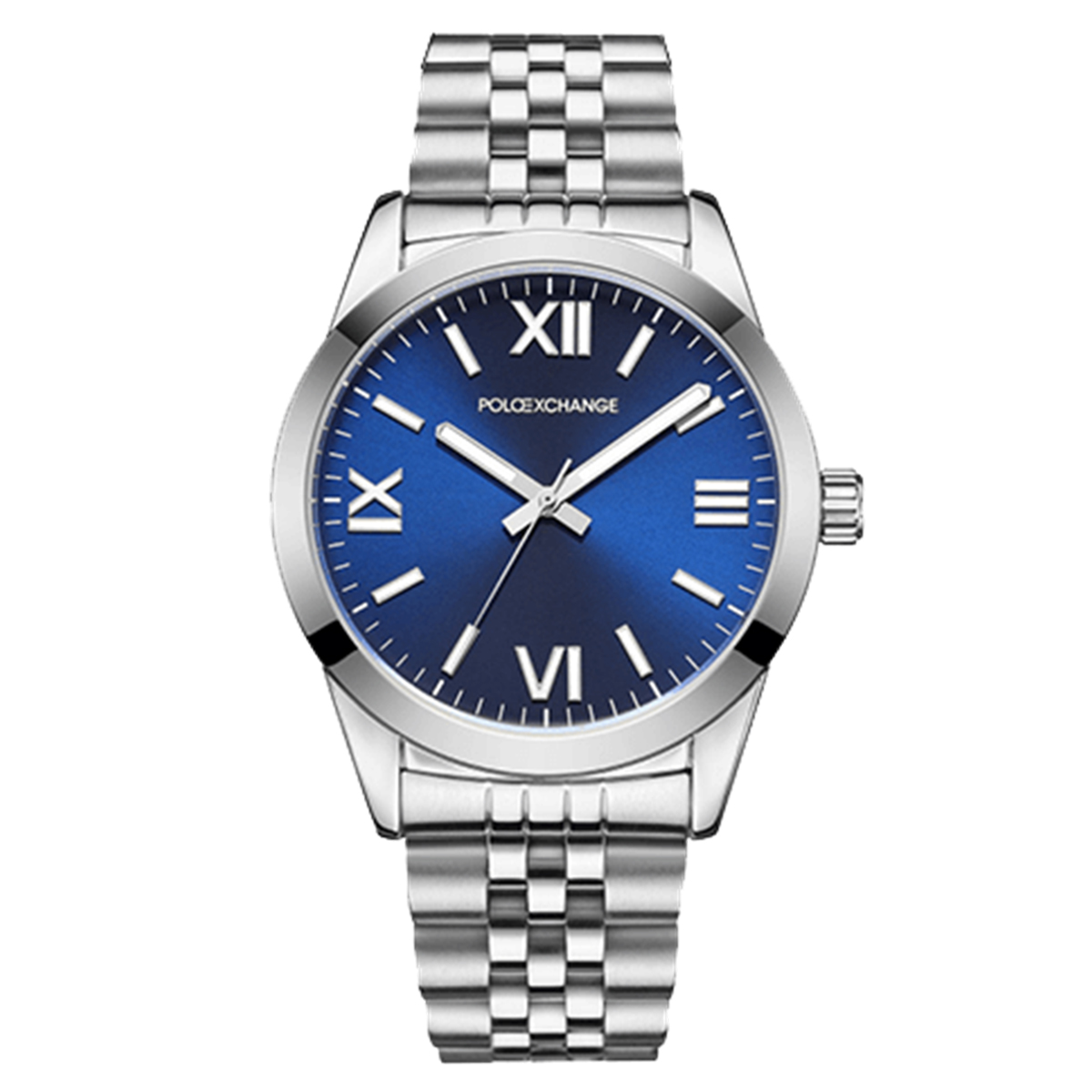 MONTRE POLOEXCHANGE HOMME SIMPLE ACIER